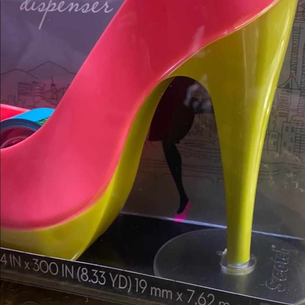 LIMITED EDITION Scotch Tape Dispenser High Heel 👠 - Picture 3 of 8